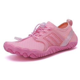 Outdoor Climbing Sports Hiking Fitness Swimming Shoes (Option: 002Pink-41)