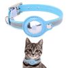 Pet Training Accessories Custom Mascot Necklace Protective Sleeve Cat Apple Airtag Tracker Collar